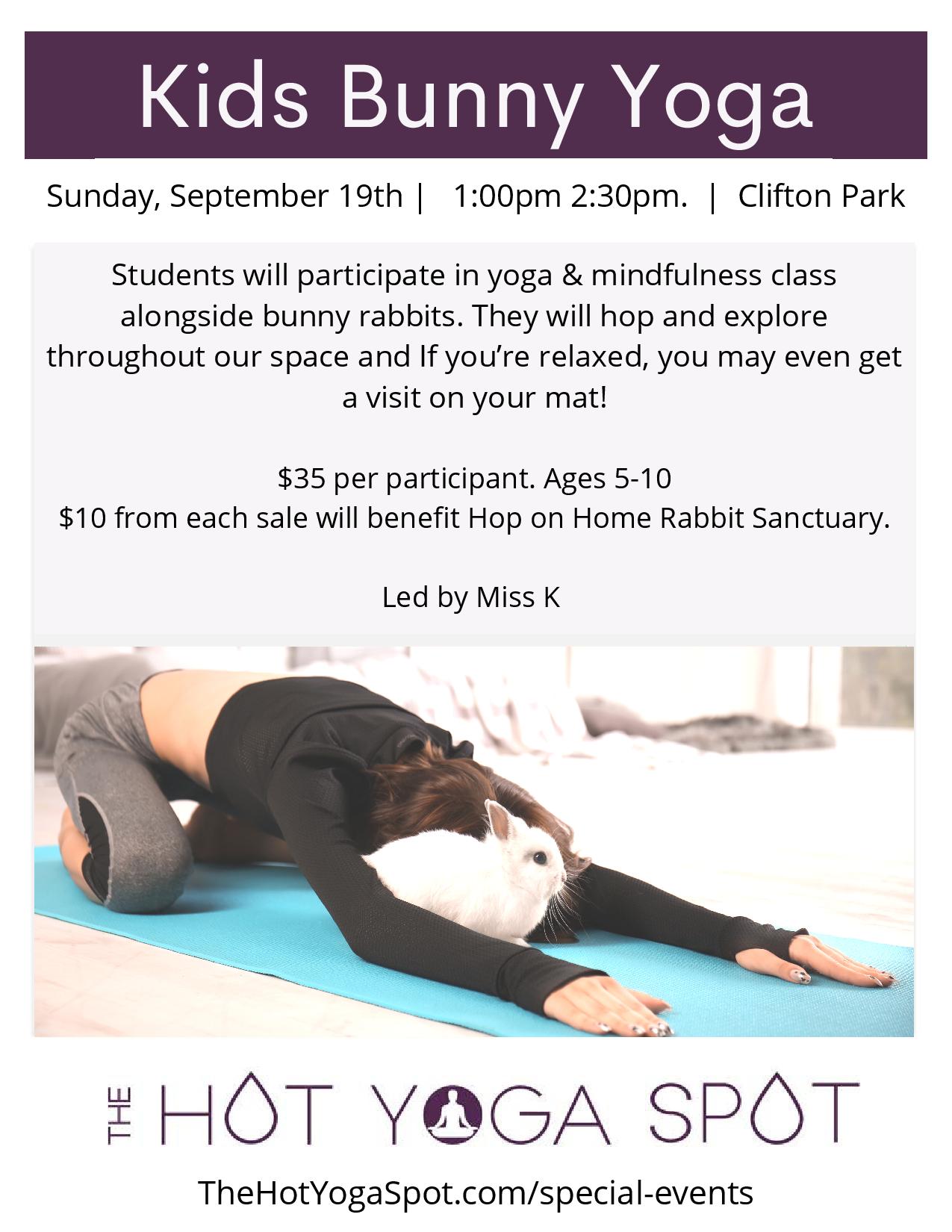 Bunny Yoga: Exercise classes with rabbits raise awareness of